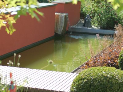 Schwimmteich Naturpool Bio-Pool Gartenzauner Wasser OÖ