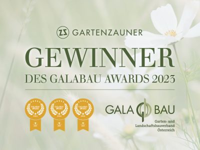 GartenZauner Gewinner des Galabau Awards 2023